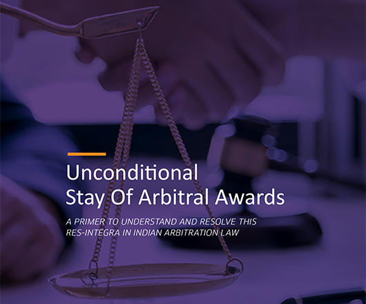  Unconditional Stay Of Arbitral Awards